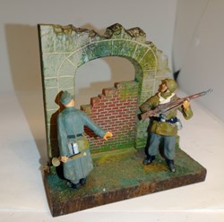 Fantassin allemand avec panzer Faust et tireur d'élite 42/45