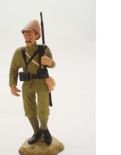 Poilu sur le front d'Orient en 1917