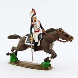 Cuirassier, bras en bas (charge de Friedland)