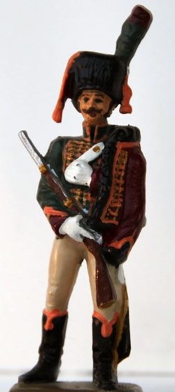 Chasseur de la garde en grande tenue