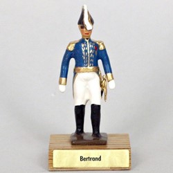 Général Bertrand sur socle en bois