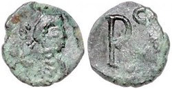 Ae4 Libius Severus Faux moderne