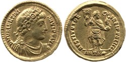 Solidus Valentinien Ier Faux moderne
