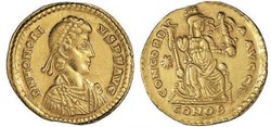 Solidus Honorius FAUX MODERNE
