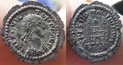 Ae4 Flavius Victor Faux moderne