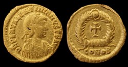 Valentinien III Tremissis