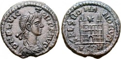 Ae4 Flavius Victor Faux moderne