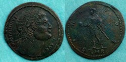 Médaillon bronze Constantin Ier FAUX MODERNE