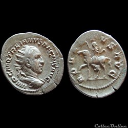 TRAJAN DÈCE Antoninien