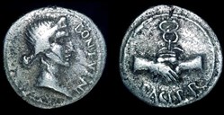 Guerres civiles Denier - Civil wars denarius