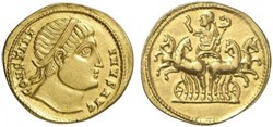 Aureus Constantin I FAUX MODERNE