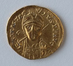 Solidus Anastasius - Monnaie volée