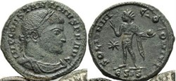 Follis réduit Constantin Ier