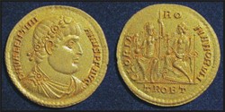 Multiple de 2 solidi Valentinien I FAUX MODERNE