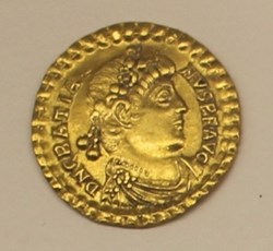 Solidus Gratien - Monnaie volée