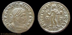 Ae3 Follis réduit Constantin Ier