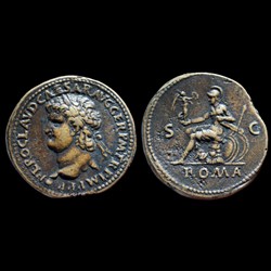 NERON sesterce (Faux)