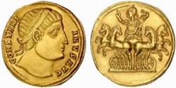 Aureus Constantin I FAUX MODERNE