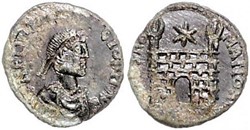 Ae4 Flavius Victor Faux moderne