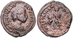Ae4 Priscus Attalus FAUX MODERNE