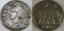 Médaillon Vrbs Roma FAUX MODERNE