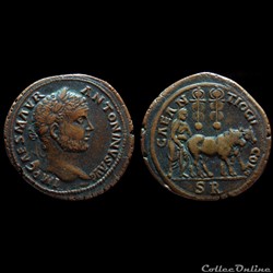 CARACALLA Grand bronze (Faux moderne)