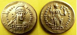 Solidus Theodose II FAUX MODERNE