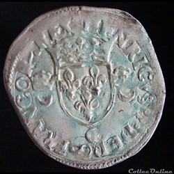 Henri II, douzain aux croissants