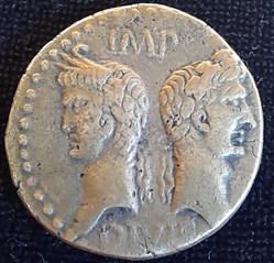 Dupondius - Auguste et Agrippa - COL NEM