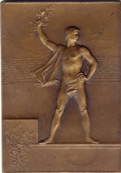 Paris 1900 médaille éducation physique