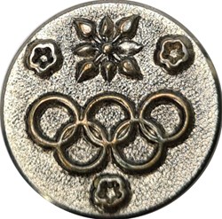 Grenoble 1968 bouton logo