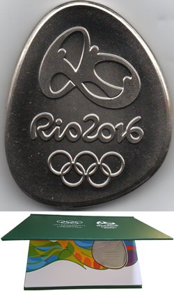 RIO 2016 médaille de participant