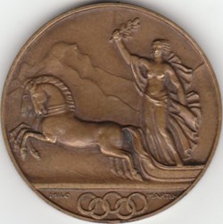 Saint-Moritz 1928 médaille de participant