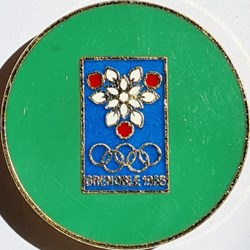 Grenoble 1968 badge service public