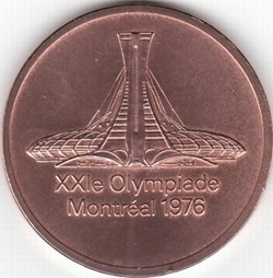 Montréal 1976 médaille de participant