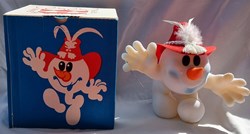Innsbruck 1976 mascotte Schneemandl ou snowman