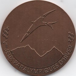 Tignes - Albertville 1992 médaille de participant