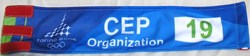 Turin 2006 brassard CEP organisation