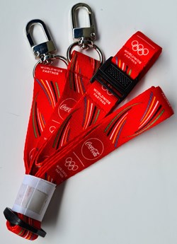 PyeongChang 2018 tour de cou (lanyard) Coca-Cola