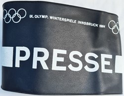 Innsbruck 1964 brassard presse