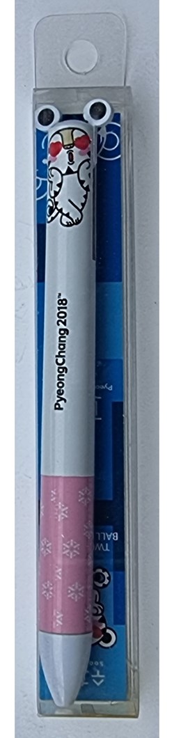 PyeongChang 2018 mascotte Soohorang stylo