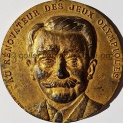 Pierre de Coubertin médaille commémorative 1961-1963