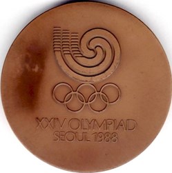 Séoul 1988 médaille de participant