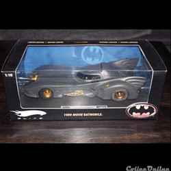 Batmobile Hotwheels Elite 1989 Burton 1/18 eme R1794