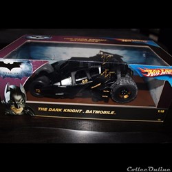 Batmobile Batman The Dark Knight Tumbler Hot Wheels 1/18eme