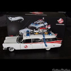 Ghostbusters Ecto1 1/18ème Hot Wheels Elite W1176