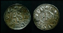 Charlemagne - Silver Denier. Mediolanum mint