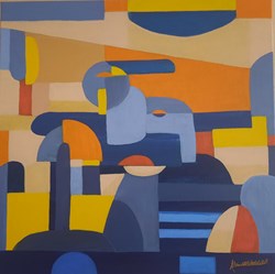 Abstraction geometrique 50x50