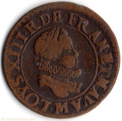 CGKL436 - Double tournois LOUIS XIII 1612M Toulouse
