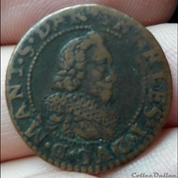 CHARLES I de Gonzague 1601-1637 Double tournois